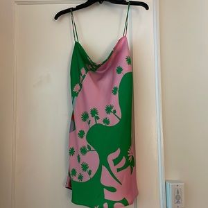 Zara cowlneck summer Dress